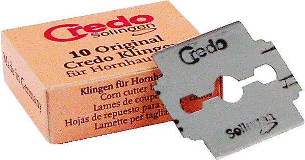 Credo CREDO-Hornhauthobel original Klingen (100 x)