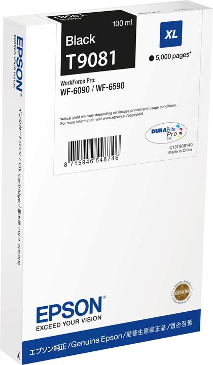 Epson WF-6xxx inktcartridge BK XL (BK)