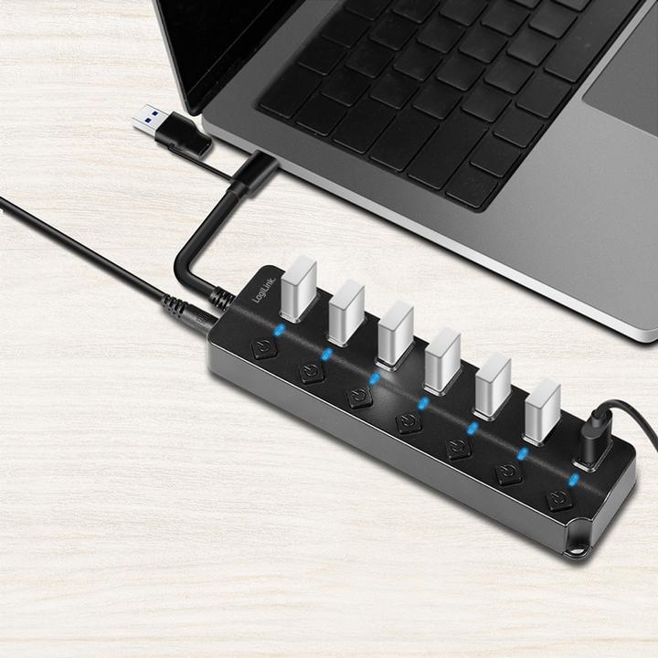 Immagine prodotto LogiLink Controllo (USB-C, 7 Porti)