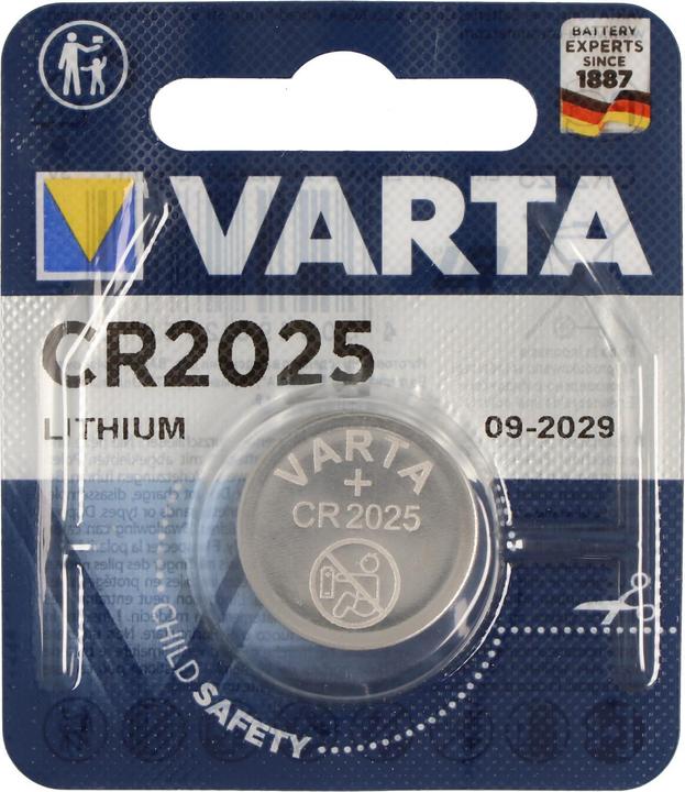 Produktbild Varta Electronics CR2025 (1 Stk., CR2025, 157 mAh)