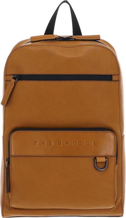 The Bridge Damiano - Rucksack Leder, Curry