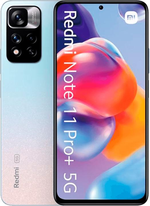 Produktbild Xiaomi Redmi Note 11 Pro+ 5G (128 GB, Star Blue, 6.67", Hybrid Dual SIM, 108 Mpx, 5G)