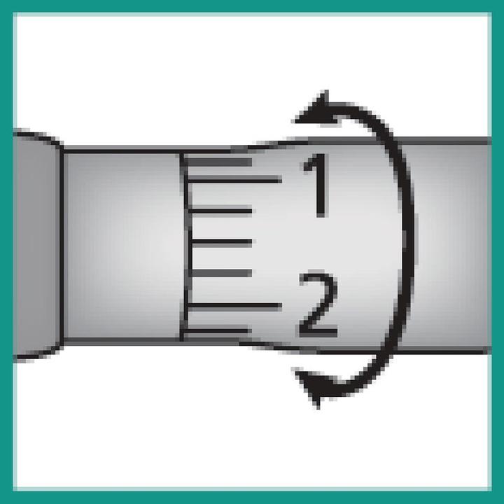 Produktbild Gedore 8561-01 Drehmomentschlüssel DREMOMETER B 25-120 Nm (1/2", 25 Nm, 120 Nm)