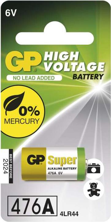 Produktbild GP Batteries 4lr44 (1 Stk., 4LR44, 105 mAh)