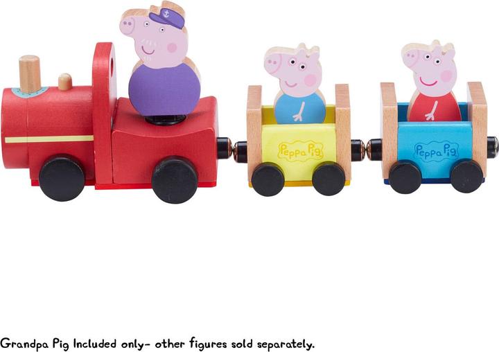 Actual product image Proxy Peppa Pig - Wooden Train and Figure (20-00111)