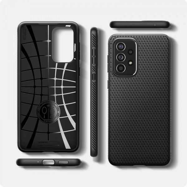 Image du produit Spigen Coque arrière Liquid Air Galaxy A33 Noir mat (Samsung Galaxy A33 5G)