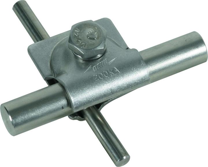 Actual product image Dehn MV clamp NIRO 200kA f. Rd 8-10/16mm w. 392209