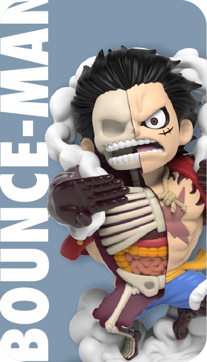 Actual product image Mighty Jaxx Hidden Dissectibles: One Piece Series 6 - Luffy's Gears Edition (1 pc)