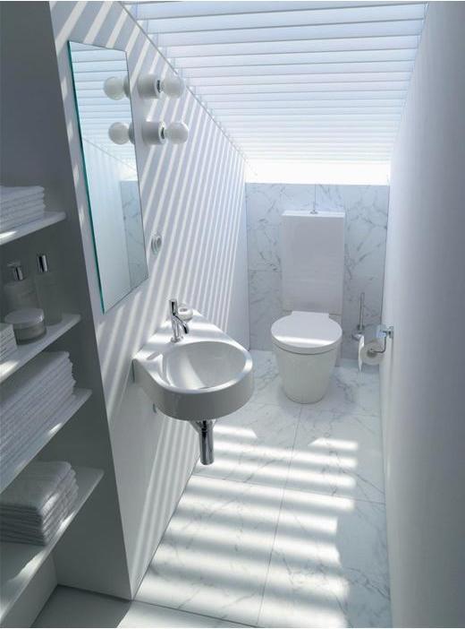 Produktbild Duravit Spülkasten STARCK 1 390x125mm Drücker PURO A li verd. we