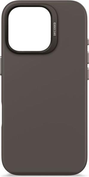 Immagine prodotto Decoded Backcover in silicone antimicrobico con MagSafe per iPhone 16 Pro - Marrone scuro (Apple iPhone 16 Pro)