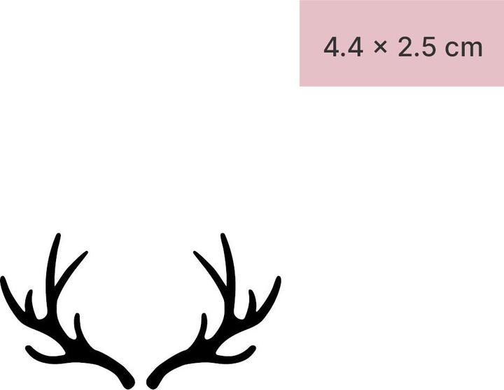 Image du produit minink Tatouage temporaire - Bois de cerf