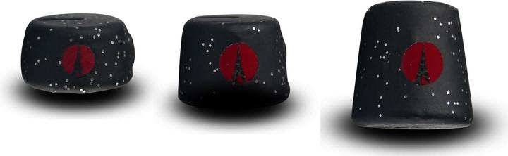 Actual product image Vmc Refill weights in Black Mate & Firetiger - float height adjustment made easy