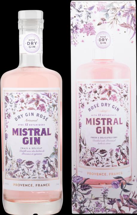 Produktbild Mistral Gin Distilled in Provence / (1 x 70 cl)