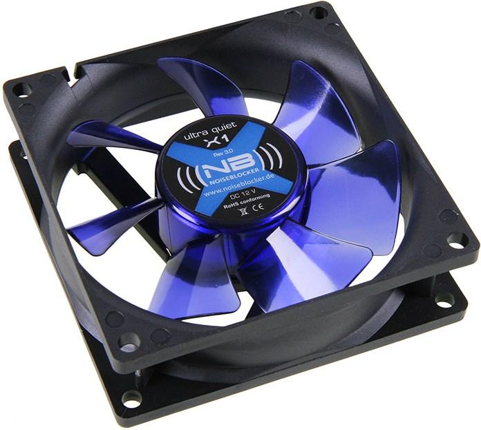 Actual product image Noiseblocker BlackSilent X1 (80 mm, 1 x)