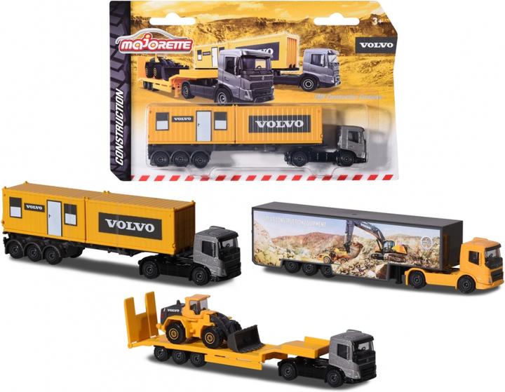 Majorette Volvo Transporter Assortment, 3-sort.