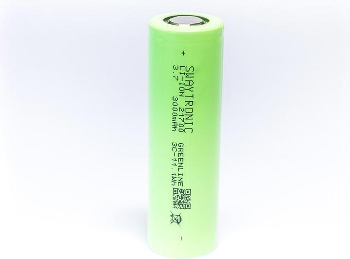 Swaytronic Li-Ion 21700 1S 3.7V 3000mAh 3C (1 pcs., 2000 mAh, Chargers without battery)