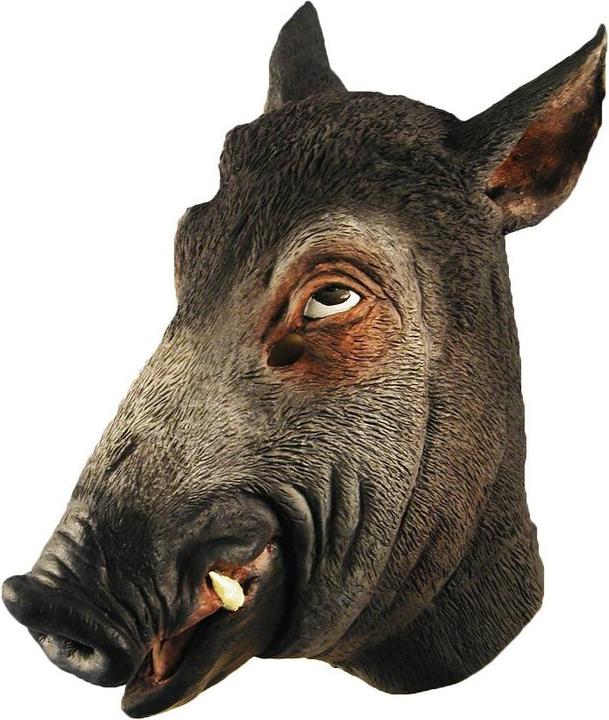 Metamorph Wildschwein Maske - Fasching Halloween Tier Kostüm
