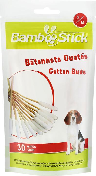 Kerbl Bamboo Stick Wattestäbchen