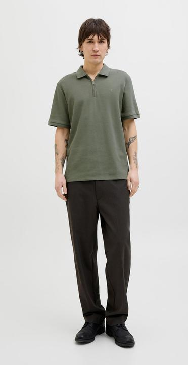 Actual product image Jack & Jones Jjeaustin Zip Polo Ss Noos (S)