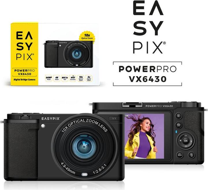 Produktbild Easypix PowerPro VX6430 (4.9 - 49 mm, 8 Mpx)
