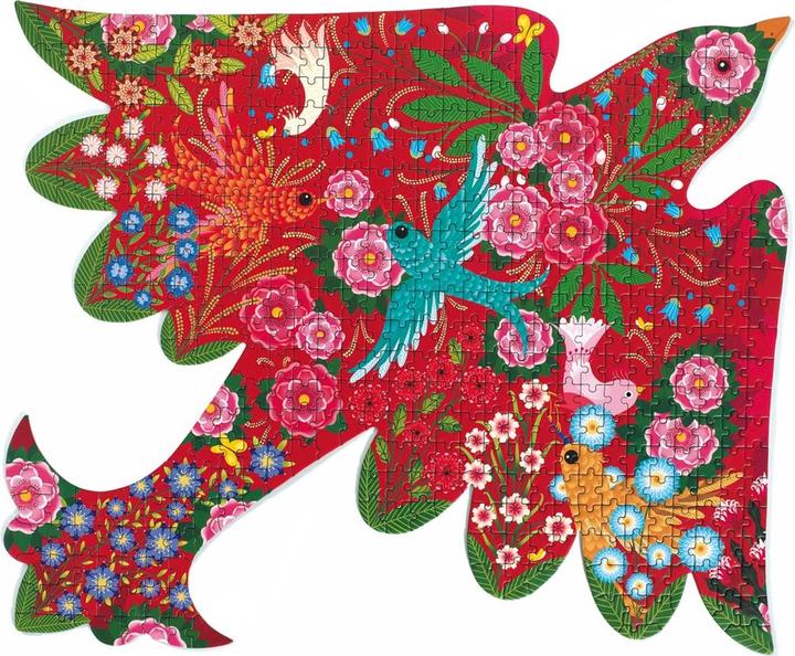 Actual product image Djeco Puzzle - Bird (500 pieces) (500 pieces)