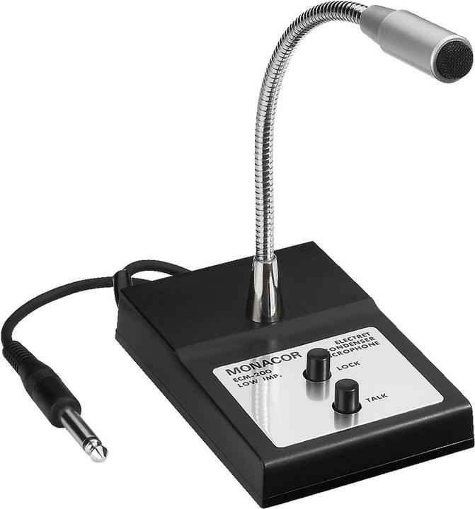 Produktbild Monacor ElektretTischmikrofon