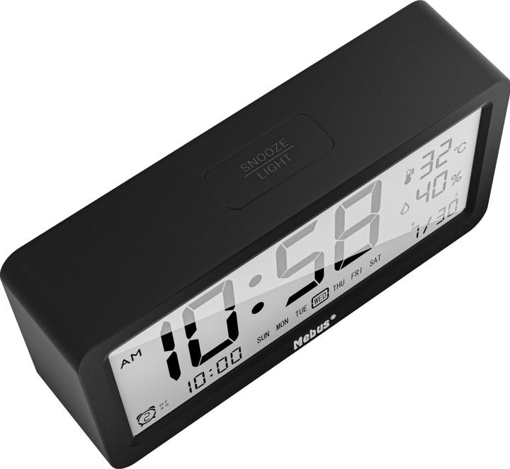 Actual product image Mebus 25819 Quartz alarm clock digital