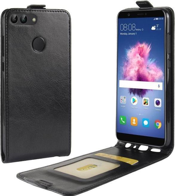 Actual product image MU Classic Crazy Horse Leather Flipcase (Huawei P Smart+)