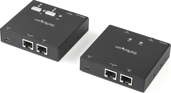 Produktbild StarTech HDMI OVER CAT6 WITH USB - 50M (USB-B, USB-A, 7 Ports)