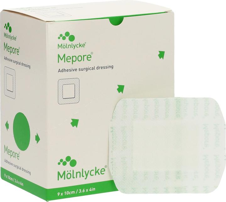 Image du produit Mepore Wundverband 10x9cm Wundkissen 6x5cm (50 x)