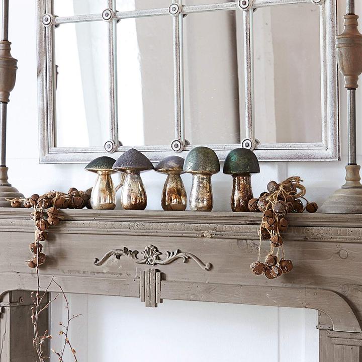 Actual product image Loberon Decorative mushrooms set of 5 Grana