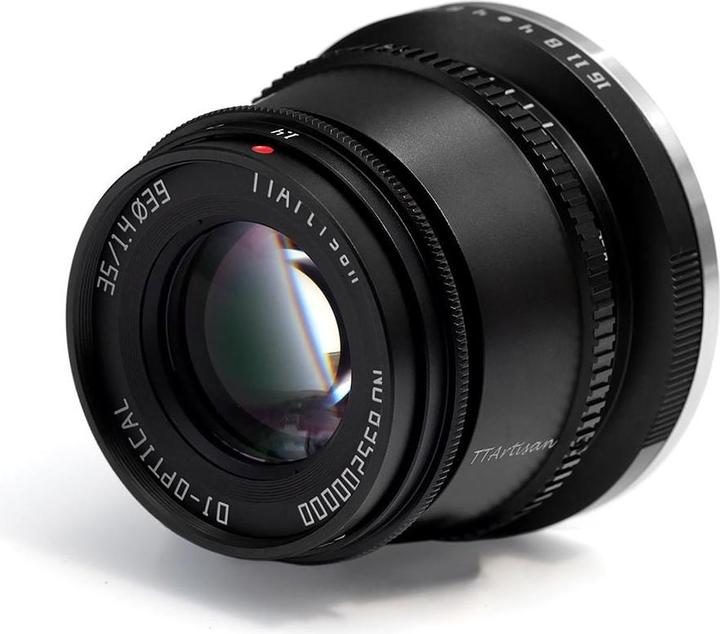 Immagine prodotto TTArtisan 35mm f1.4 per Canon M mount (APS-C) (Canon EF-M, APS-C / DX)