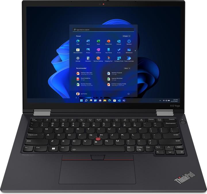 Immagine prodotto Lenovo ThinkPad X13 Yoga G3 (13.30", Intel Core i5-1235U, 8 GB, 256 GB, DE)