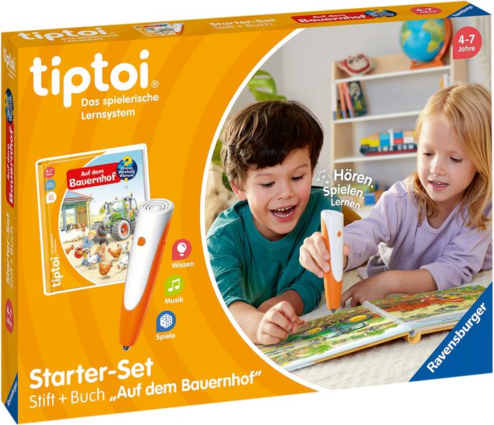 tiptoi Kit de démarrage stylo et livre de la ferme (Allemand)
