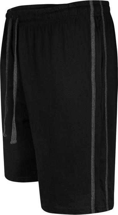 Actual product image DUKE D555 Mens Rayan Jersey Side Stripe Kingsize Shorts (Pack Of 2) (3XL)