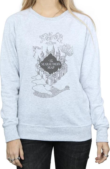 Actual product image Womens/Ladies The Marauder's Map Sweatshirt (S)