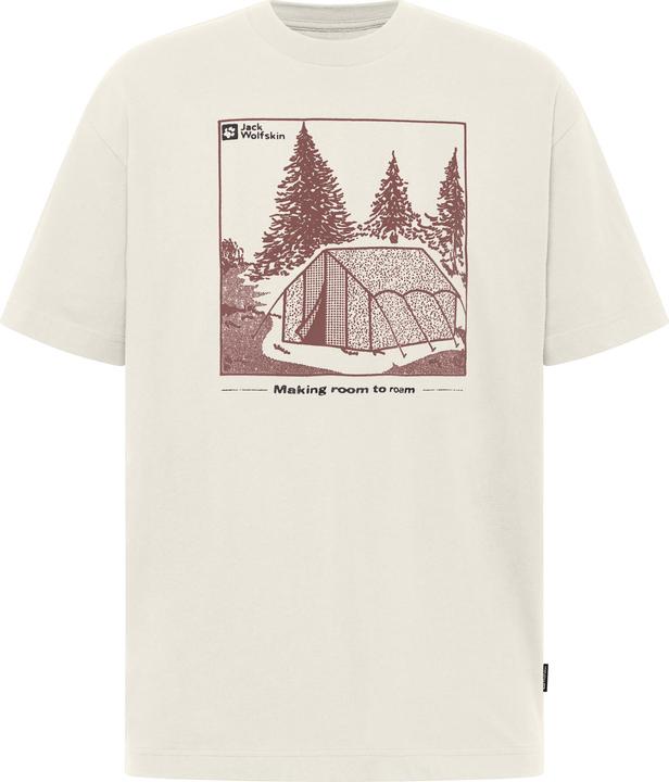 Tenda in cotone bianco