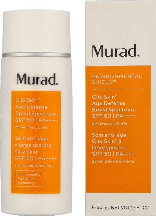 Produktbild Murad City Skin Age Defense Sunscreen SPF 50 I PA++++ 50 ml (Sonnencreme Gesicht, SPF 50, 50 ml)
