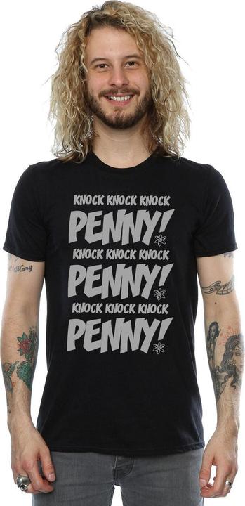 Immagine prodotto Dam Maglietta Uomo Sheldon Knock Knock Penny (L)