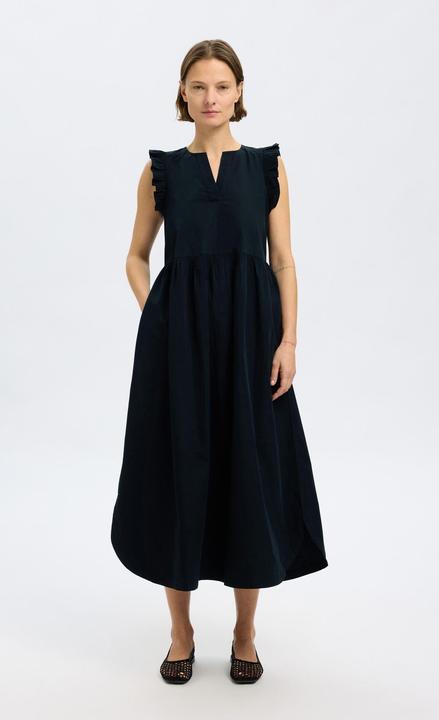 Actual product image Selected Femme Baumwoll Maxikleid (36)