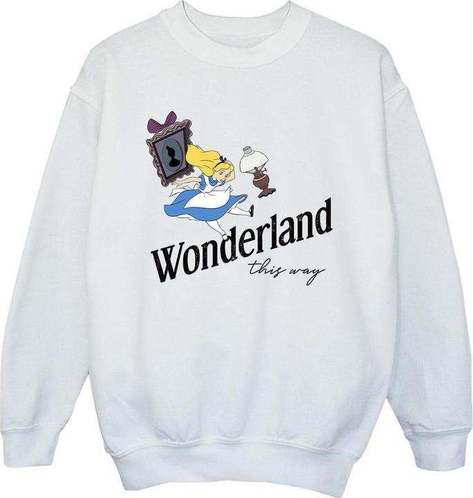 Produktbild Disney Alice In Wonderland This Way Sweatshirt Mädchen (152, 158)