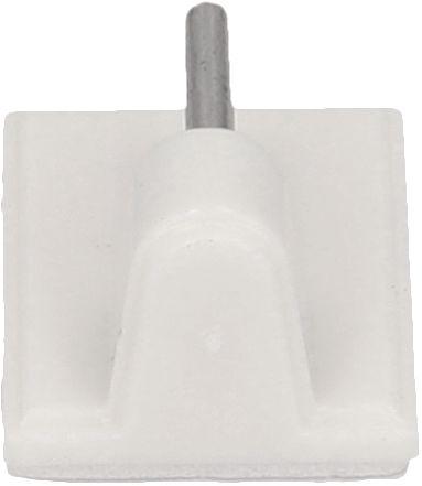 Actual product image Inofix Adhesive hooks for curtain rails, white, 4 pieces