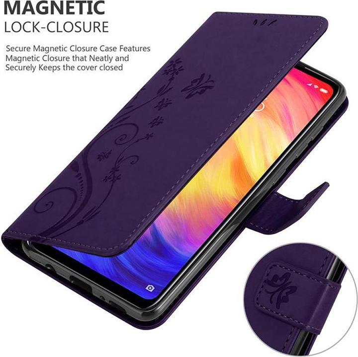 Immagine prodotto Cadorabo Copertina del libro di fiori (Xiaomi Redmi Note 7)