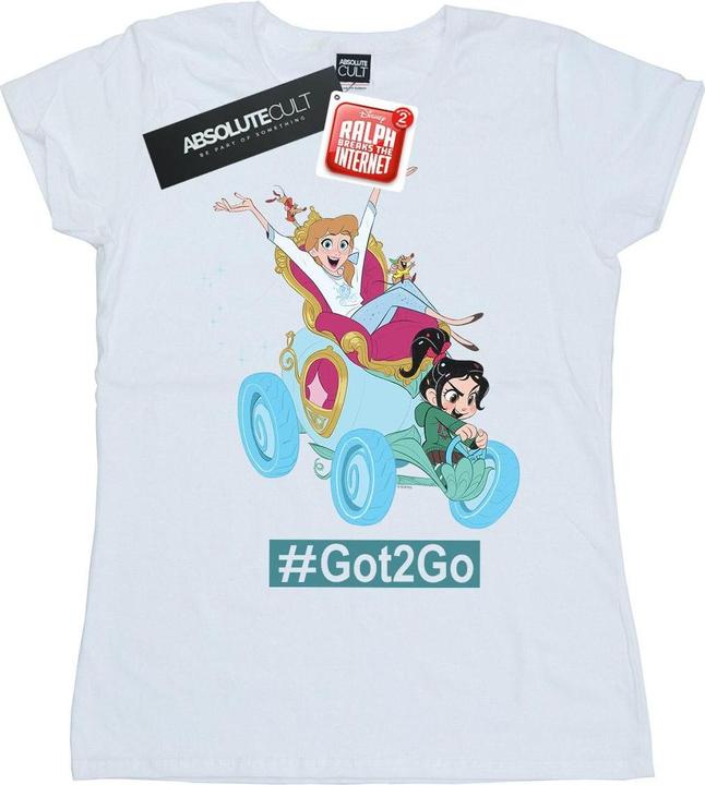 Produktbild Disney Wreck It Ralph Cinderella And Vanellope TShirt (XL)