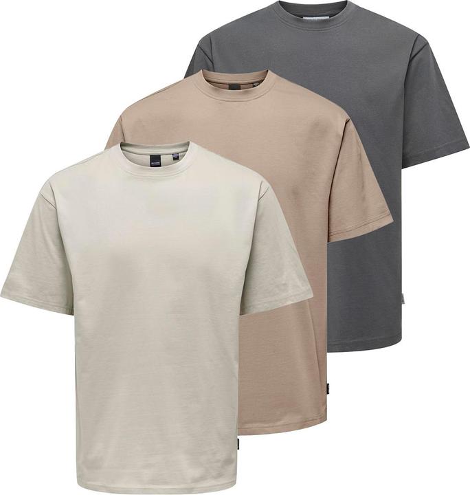 Beige, Taupe, Dunkelgrau