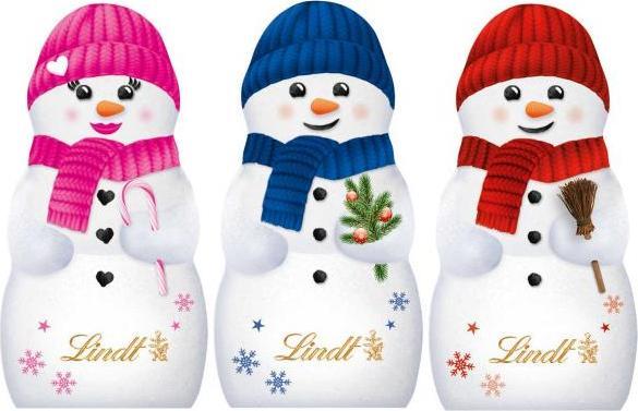 Produktbild Lindt Schneemann Milch Weihnachten (40 g)