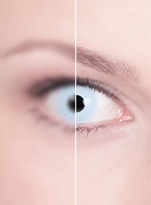 Produktbild Metamorph Hellblau mit Dioptrien (Hellblau)
