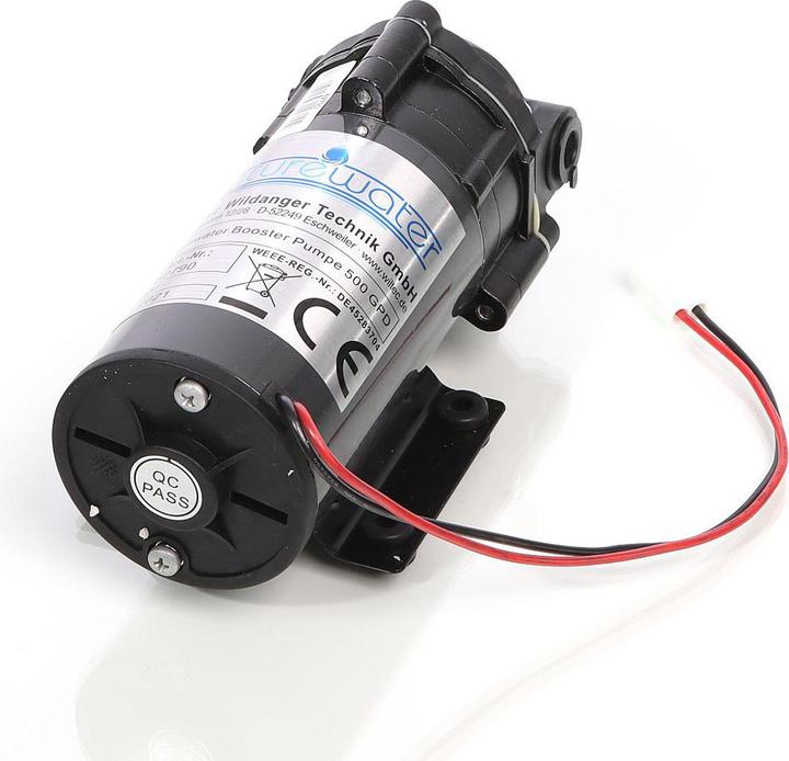 Produktbild Naturewater Druckerhöhungspumpe 500 GPD (1900 l) Booster Pumpe 100W Umkehrosmose (Boosterpumpe)