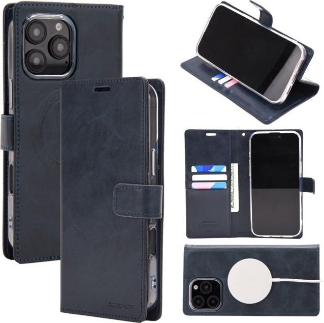 Actual product image Goospery Bluemoon Diary MagSafe Series (Apple iPhone 16 Pro Max)
