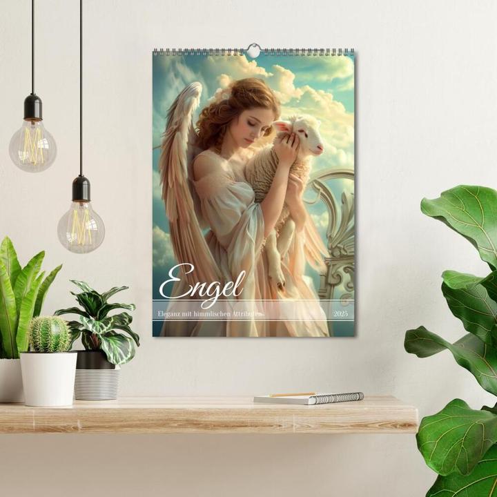 Actual product image Angels - elegance with heavenly (A3, German)
